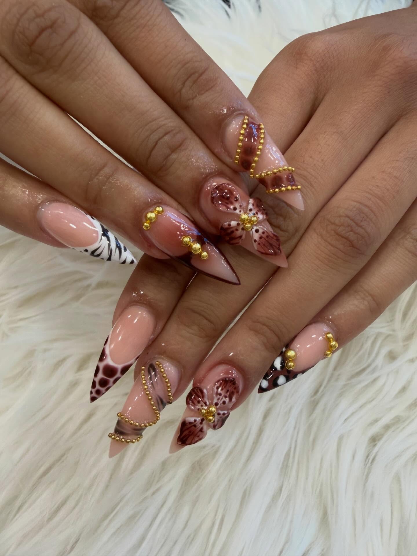 Clean BIAB manicure